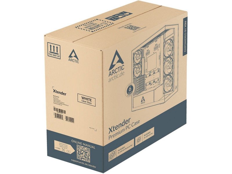 Корпус Arctic Xtender [ACPCC00014A] белый