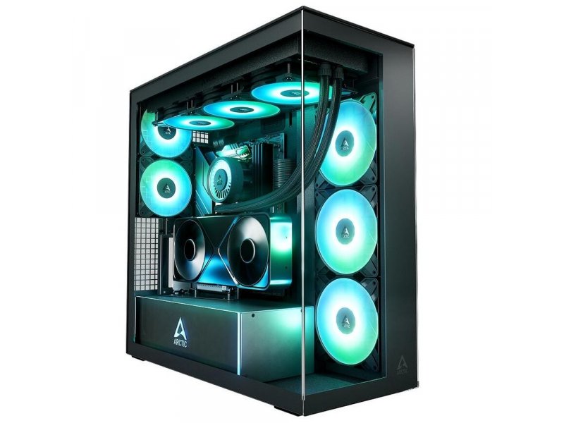 Корпус Arctic Xtender Clear VG [ACPCC00024A] черный