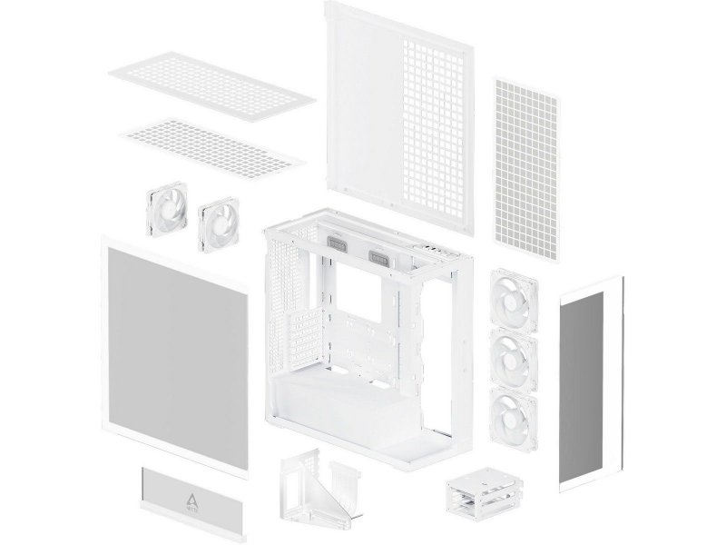 Корпус Arctic Xtender VG White [ACPCC00017A] белый