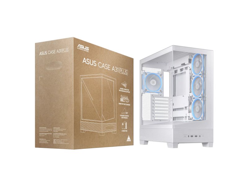 Корпус Asus A31 PLUS [90DC00R3-B19000] белый