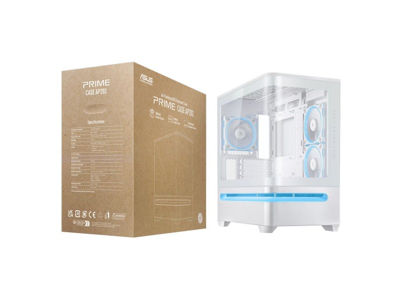 Корпус Asus Prime [90DC00P3-B19000] белый