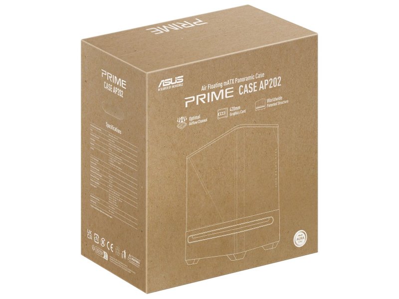 Корпус Asus Prime [90DC00P3-B19000] белый