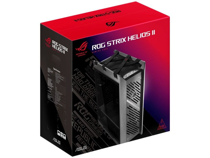 Корпус Asus ROG Strix Helios II [90DC00W0-B39000] черный