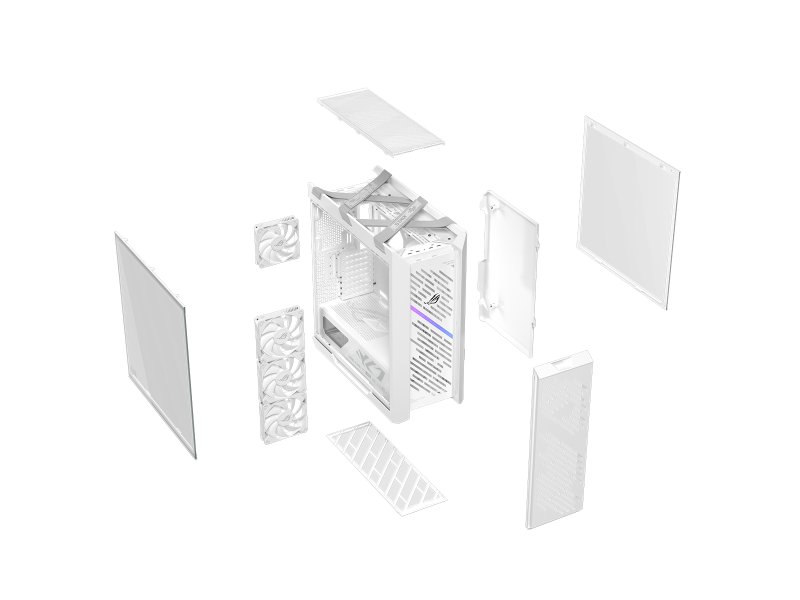 Корпус Asus ROG Strix Helios II [90DC00W3-B39000] белый