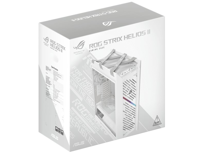 Корпус Asus ROG Strix Helios II [90DC00W3-B39000] белый