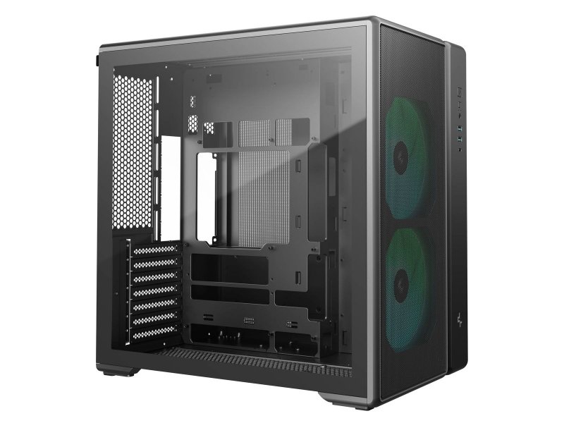 Корпус DeepCool CG590 MESH 2F [R-CG590MESH-BKANA2-G] черный