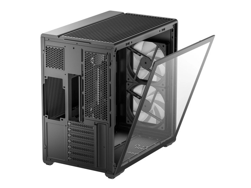 Корпус DeepCool CG590 MESH 2F [R-CG590MESH-BKANA2-G] черный