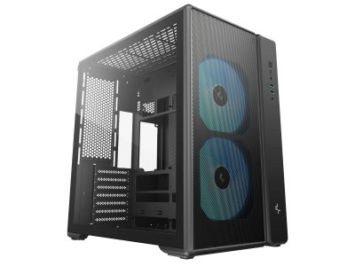 Корпус DeepCool CG590 MESH 2F [R-CG590MESH-BKANA2-G] черный