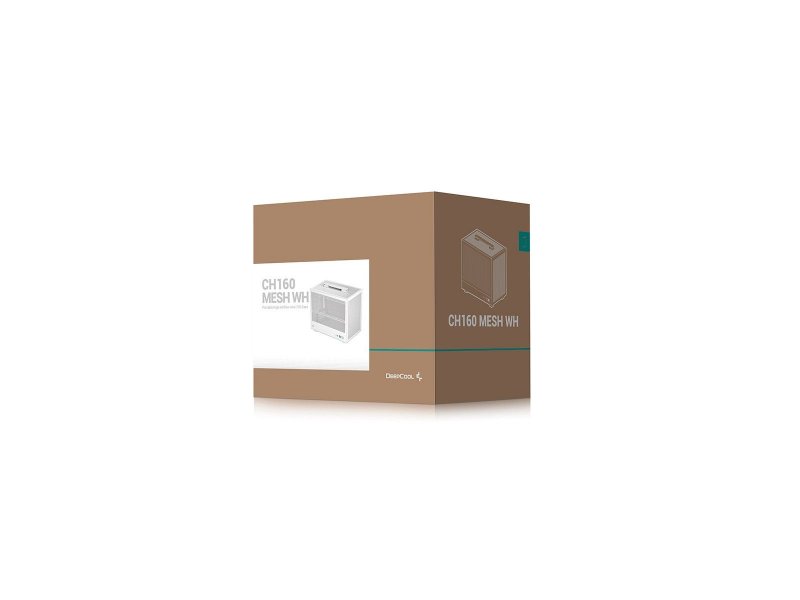 Корпус DeepCool CH160 MESH [R-CH160-WHNMI0-G-1] белый