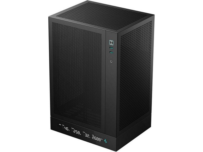 Корпус DeepCool CH170 DIGITAL [R-CH170-BKNPI0D-G-1] черный