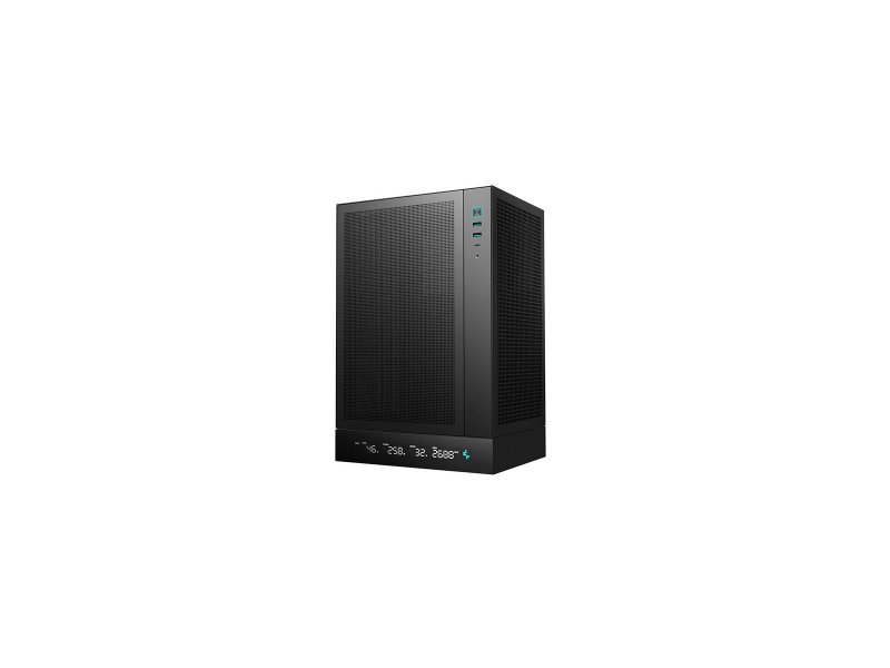 Корпус DeepCool CH170 DIGITAL [R-CH170-BKNPI0D-G-1] черный