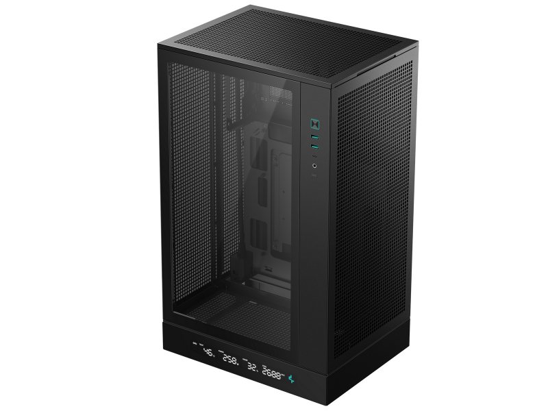 Корпус DeepCool CH270 DIGITAL [R-CH270-BKNDM0-G-1] черный