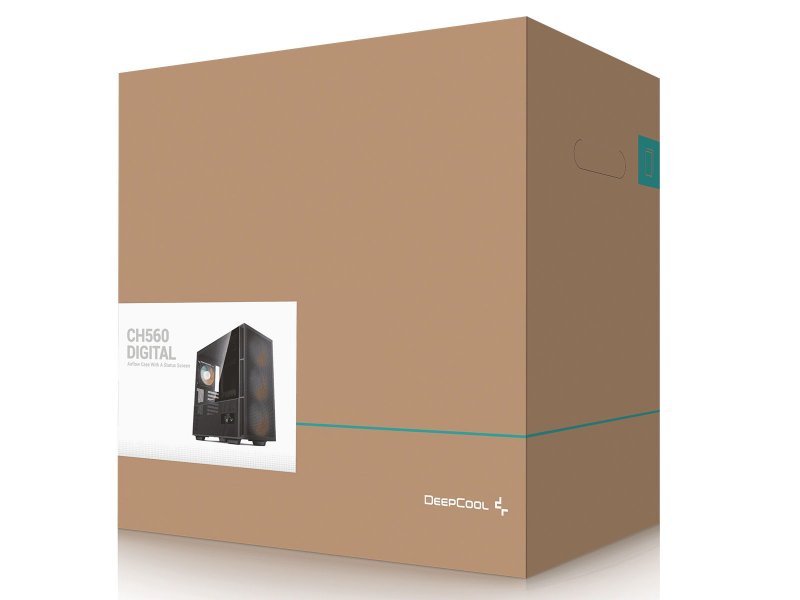 Корпус Deepcool CH560 DIGITAL [R-CH560-BKAPE4D-G-1] черный