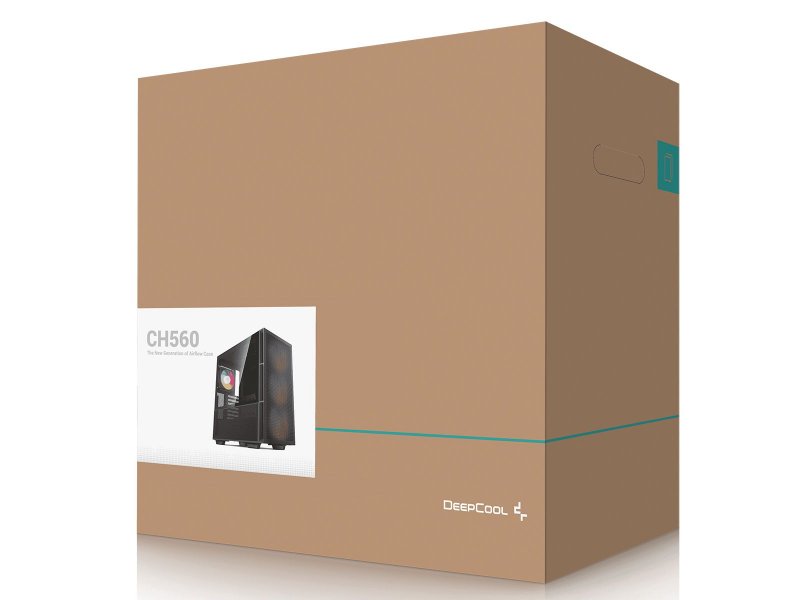 Корпус Deepcool CH560 [R-CH560-BKAPE4-G-1] черный