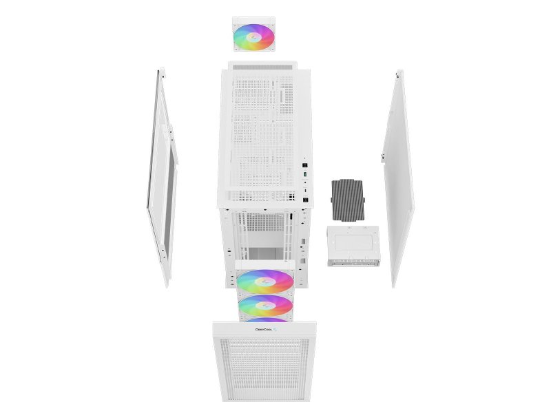 Корпус Deepcool CH560 [R-CH560-WHAPE4-G-1] белый