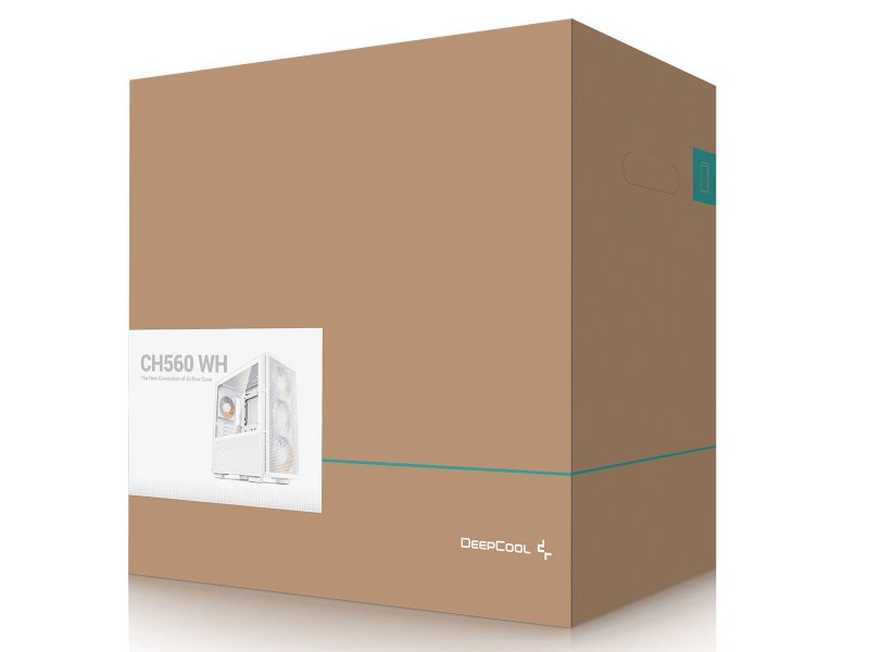 Корпус Deepcool CH560 [R-CH560-WHAPE4-G-1] белый