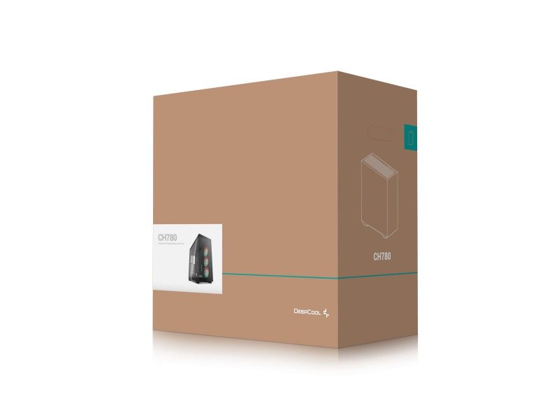 Корпус DeepCool CH780 [R-CH780-BKADE41-G-1] черный