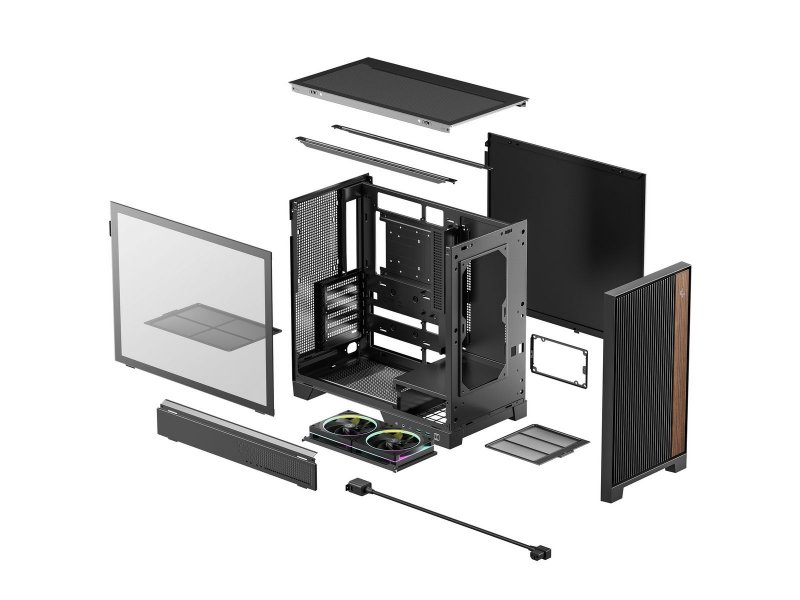 Корпус DeepCool CL600 [R-CL600-BKNNA2-G-1] черный