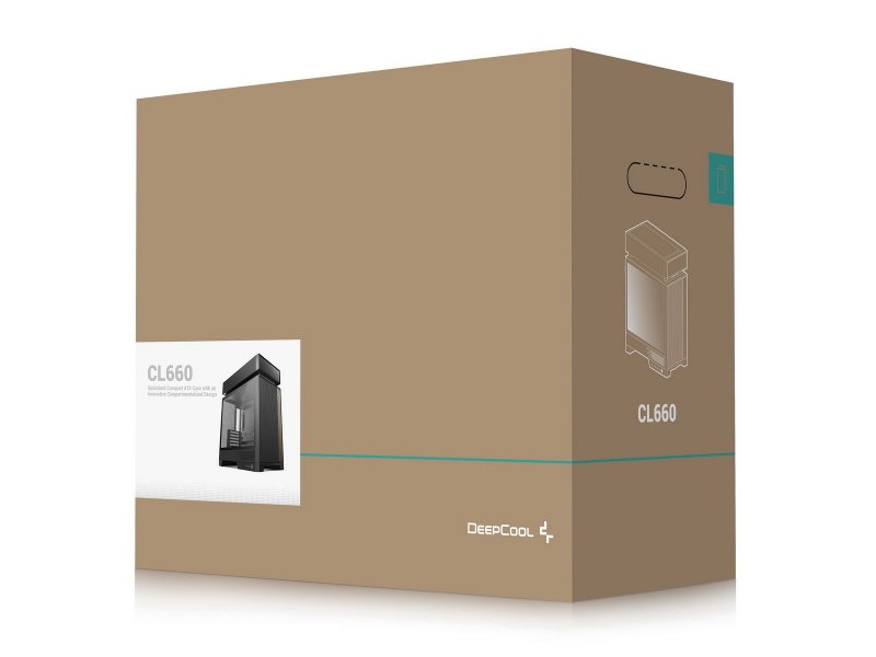 Корпус Deepcool CL660 [R-CL660-BKNNA0-G-1] черный