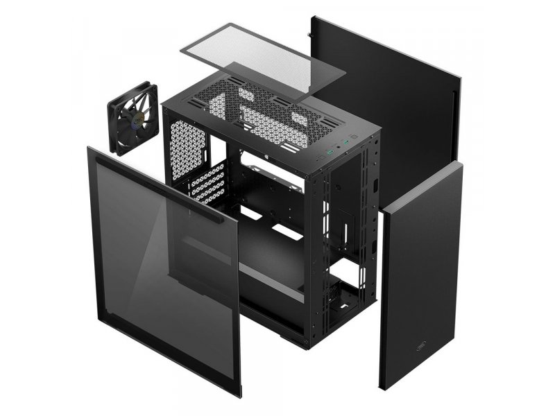 Корпус DeepCool MACUBE 110 [R-MACUBE110-BKNGM1N-G-1] черный