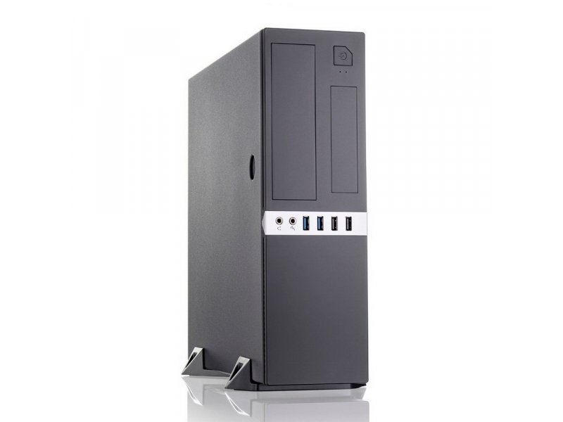 Корпус Foxline FL-203 [FL-203-TFX300S] черный