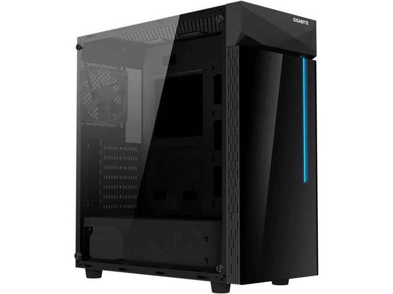Корпус Gigabyte C200 GLASS [GB-C200G] черный