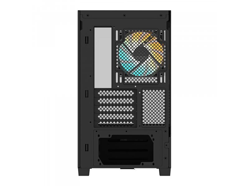Корпус Gigabyte C201 Panoramic [C201P M-ATX CASE] черный