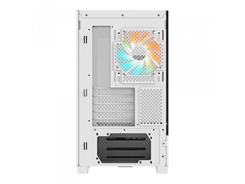 Корпус Gigabyte C201 Panoramic [C201PI M-ATX CASE] белый