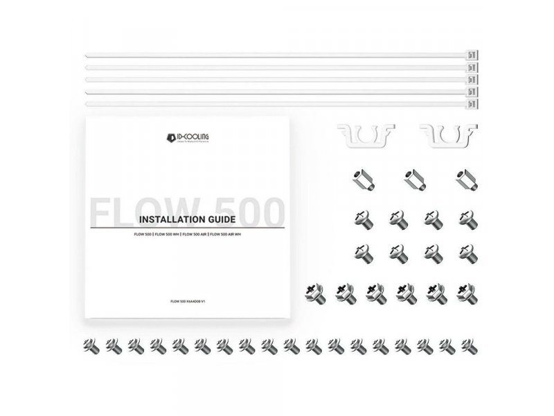 Корпус ID-Cooling FLOW 500 AIR [FLOW 500 AIR WH] белый