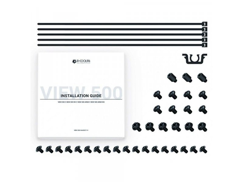 Корпус ID-Cooling VIEW 500 ARGB [VIEW 500 ARGB] черный