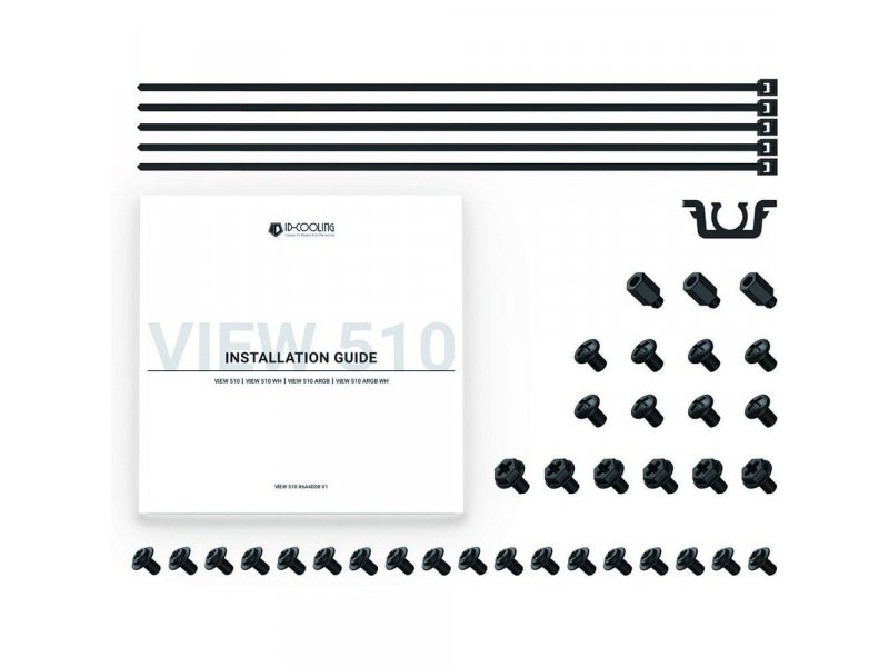 Корпус ID-Cooling VIEW 510 ARGB [VIEW 510 ARGB] xерный