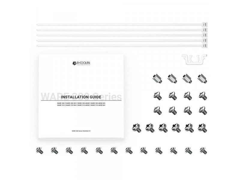 Корпус ID-Cooling WARE 310 ARGB [WARE 310 ARGB WH] белый