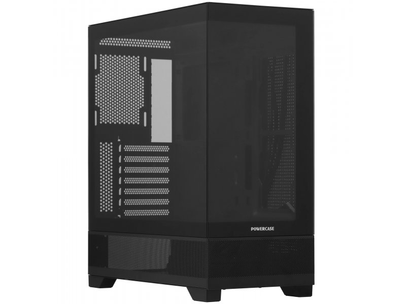 Корпус Powercase Luminous [CLB-L0] черный