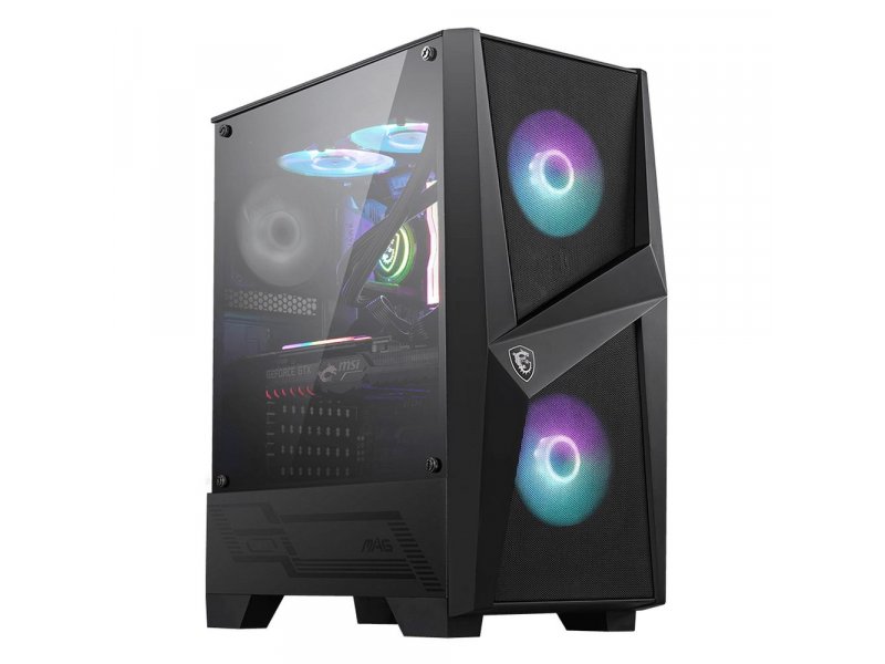 Корпус MSI MAG FORGE 100R [306-7G03R43-HH9] черный