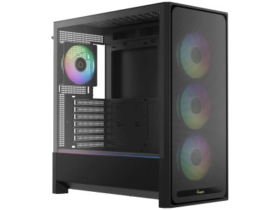 Корпус Ocypus Delta C70 ARGB [Delta-C70-BKG400XX-GL] черный