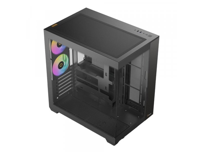 Корпус Ocypus Delta C74 ARGB [Delta-C74-BKD200XX-GL] черный