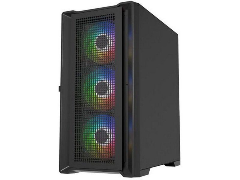 Корпус PowerCase Alisio Micro X4B V2 [CAMCXB-A4] черный