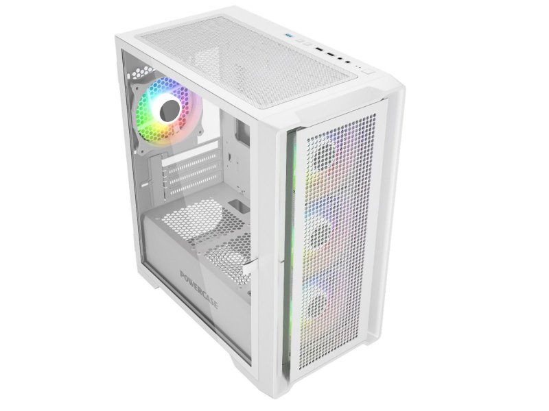 Корпус PowerCase Alisio Micro X4W V2 [CAMCXW-A4] белый