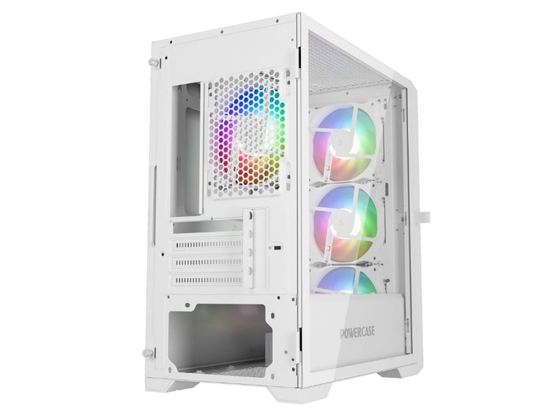 Корпус PowerCase Alisio Micro X4W V2 [CAMCXW-A4] белый