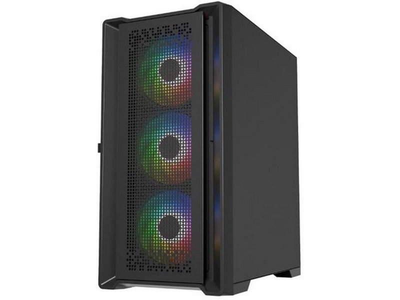 Корпус PowerCase ByteFlow Micro [CAMBFB-A4] черный