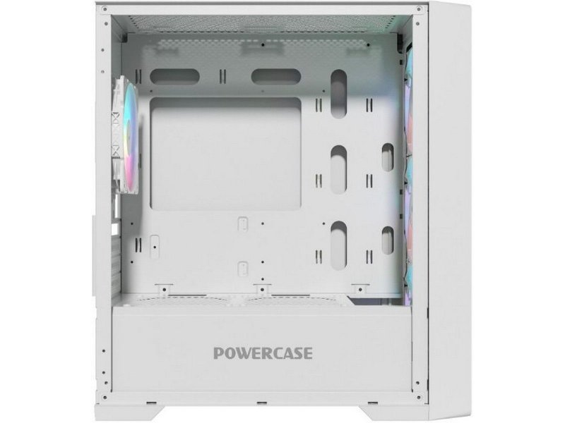 Корпус Powercase Mistral Micro X4W [CMMXW-L4] белый