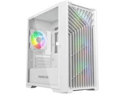 Корпус Powercase Mistral Micro X4W [CMMXW-L4] белый