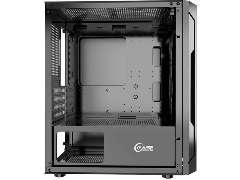 Корпус Powercase Mistral Micro Z3B Mesh LED [CMIMZB-L3] черный