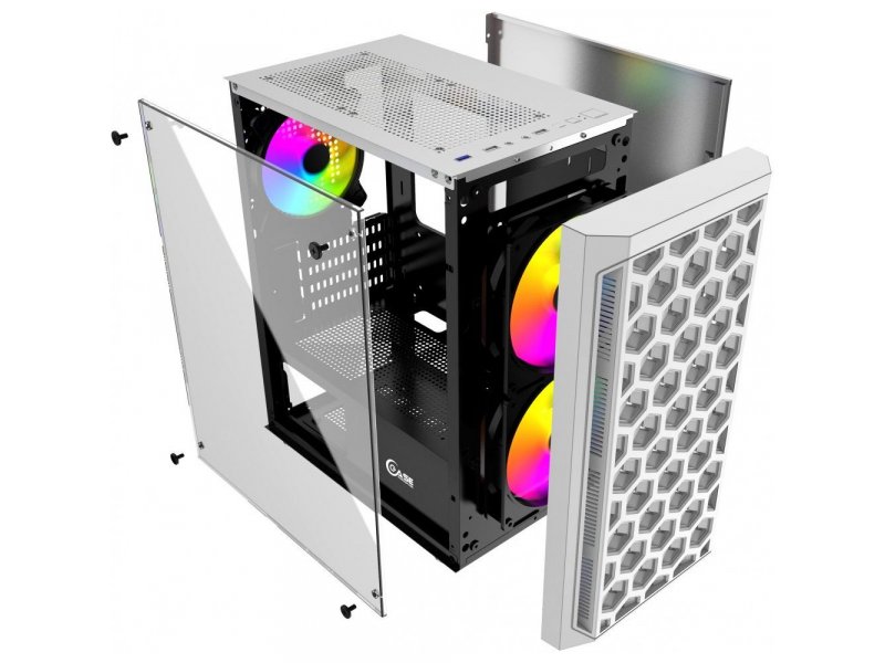 Корпус Powercase Mistral Micro Z3W [CMIMTW-L3] белый