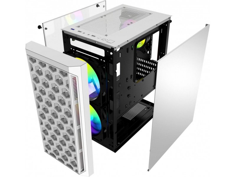 Корпус Powercase Mistral Micro Z3W [CMIMTW-L3] белый