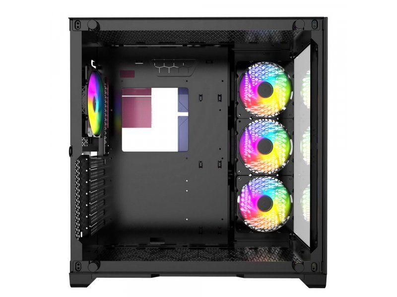 Корпус Powercase Vision Micro [CVBM-L4] черный