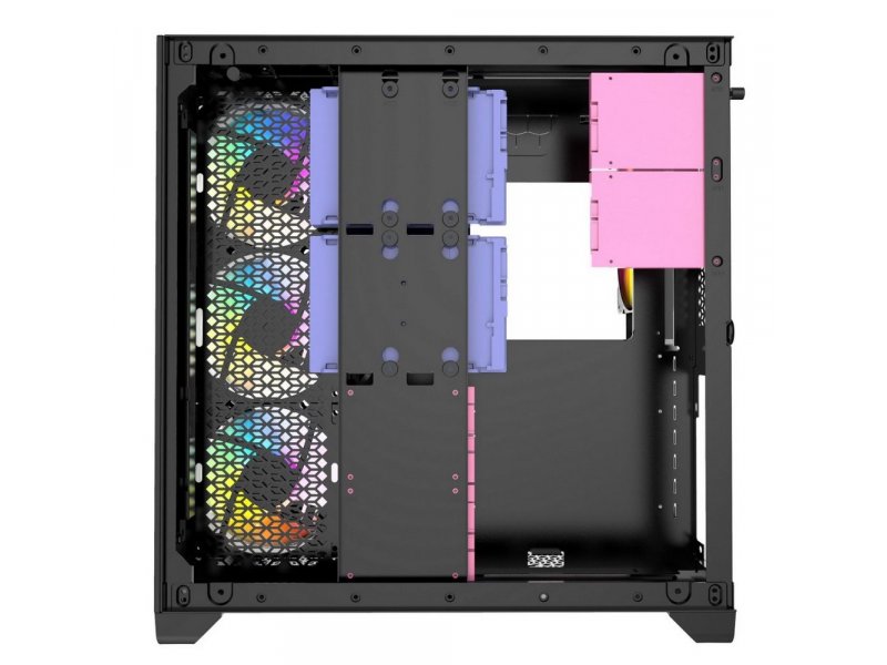 Корпус Powercase Vision Micro [CVBM-L4] черный