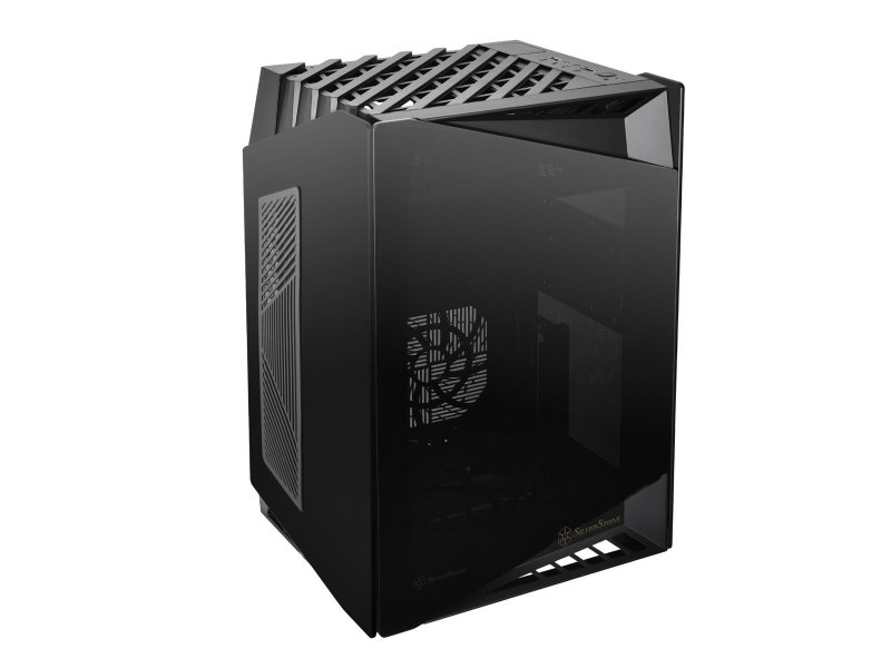 Корпус Silverstone Lucid [SST-LD03B-AF] черный