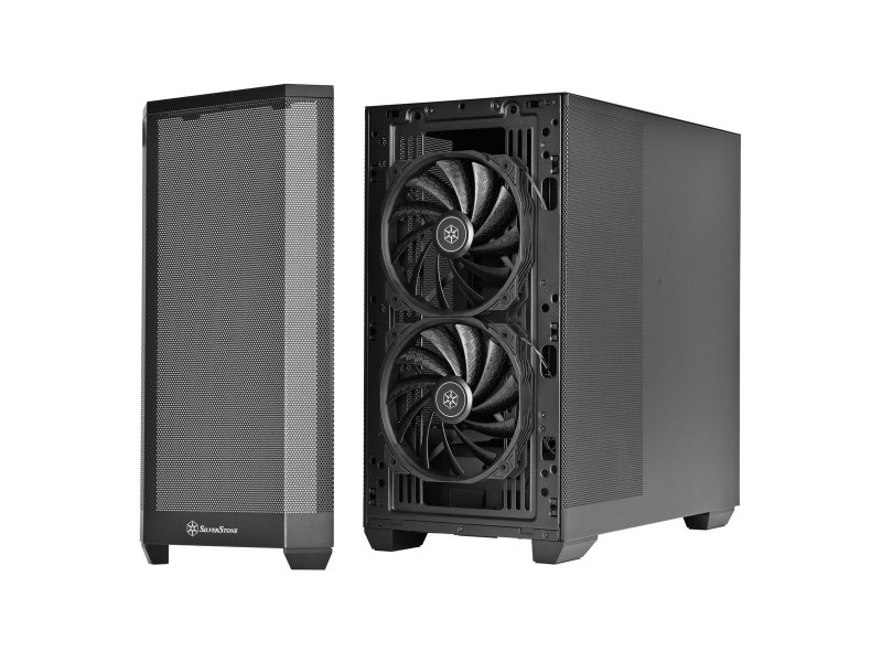 Корпус Silverstone SST-SEH2M-B [G41SEH2MB000020] черный