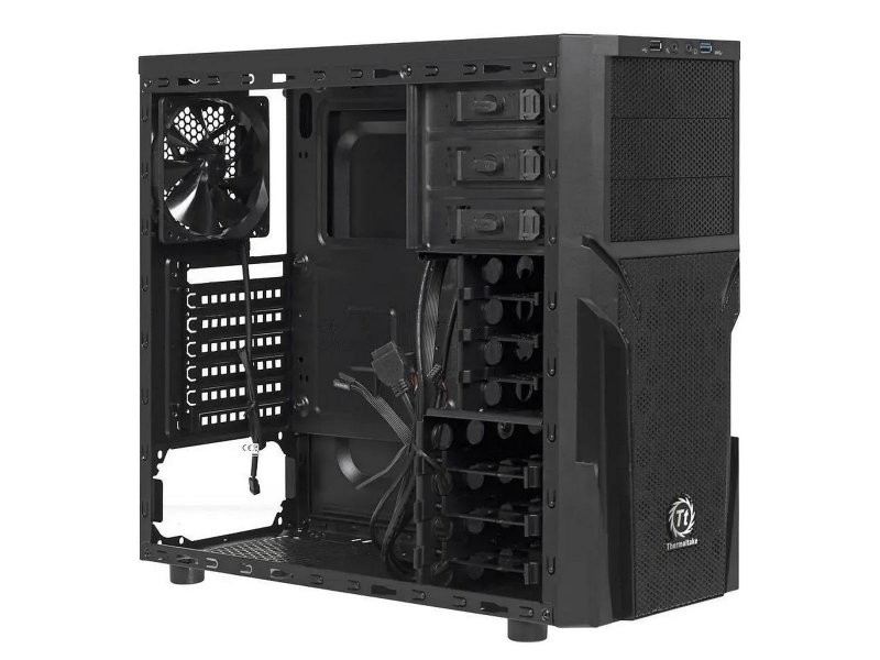 Корпус Thermaltake Versa H21 [CA-1B2-00M1NN-00] черный